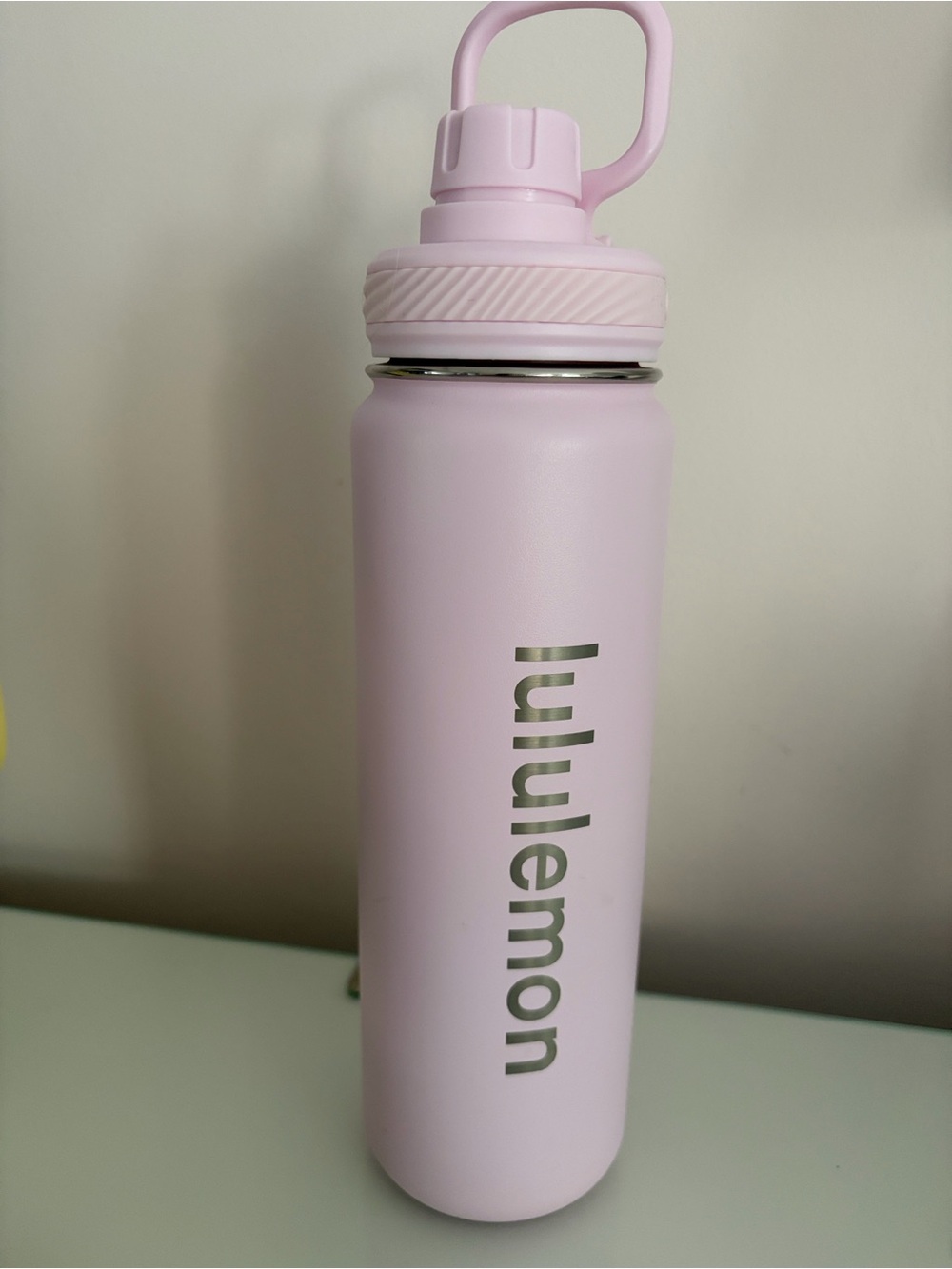 Lululemon - Pink water bottle